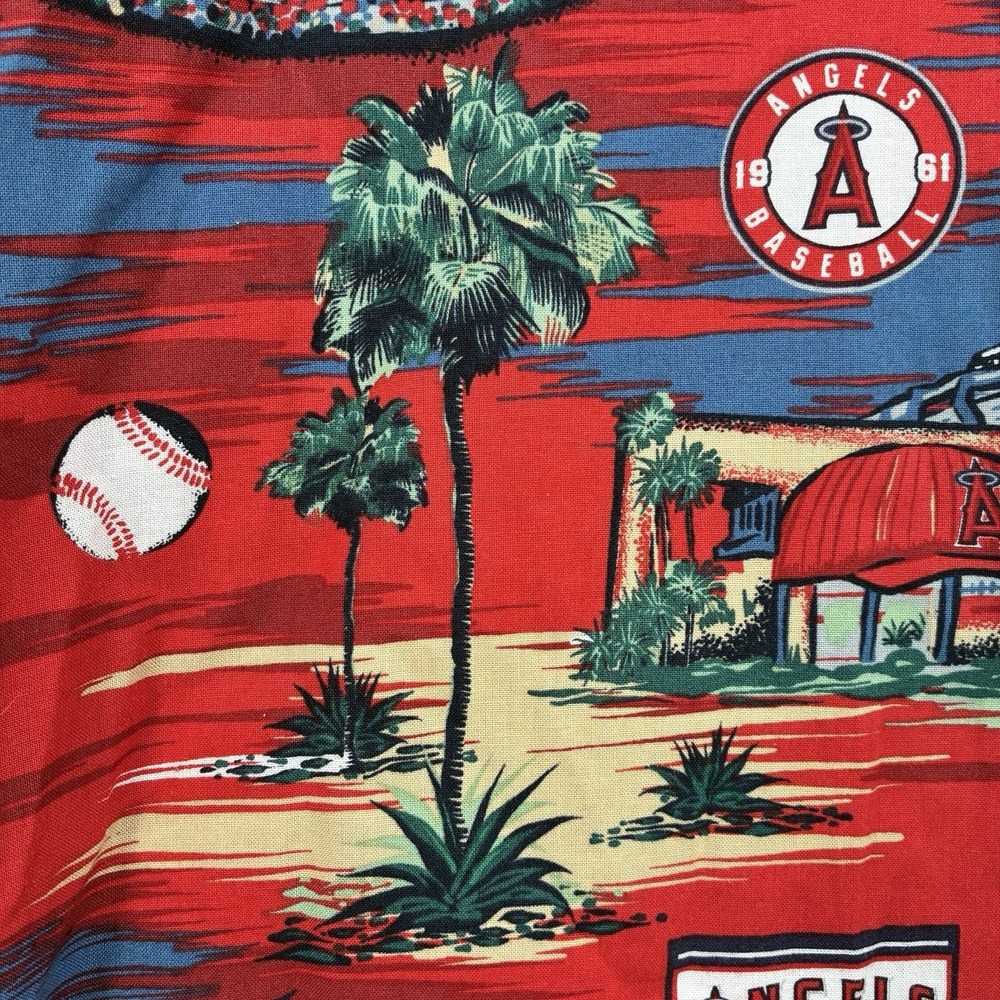 Vtg REYN SPOONER ANAHEIM ANGELS 2002‎ World Series Champions MLB Shirt XXL Red - Picture 8 of 12